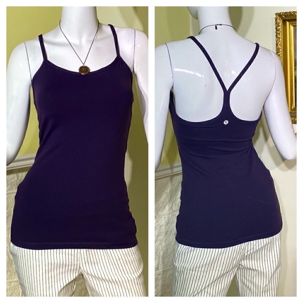 Lululemon Racer Back Tank Top Purple